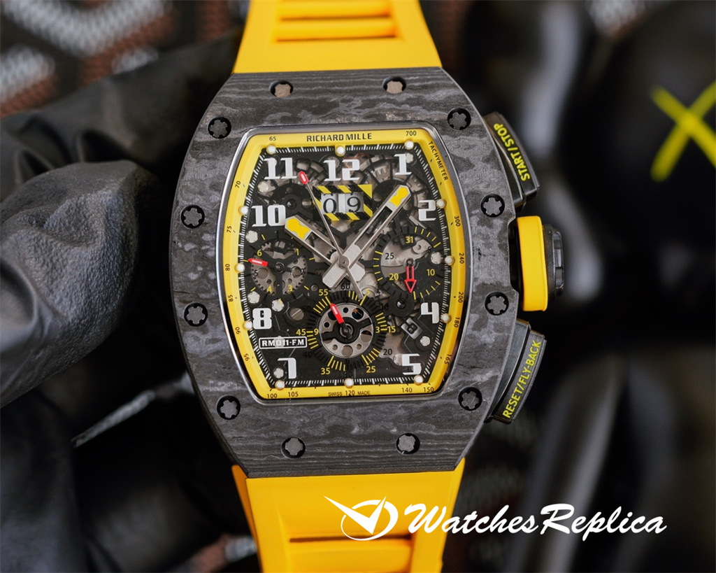 DESIGN Richard Mille RM11 03 S rie en fibre de carbone R plique